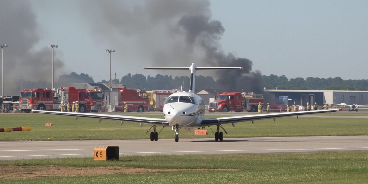 Two Planes Collide at Montana Airport, Triggering Massive Fire
