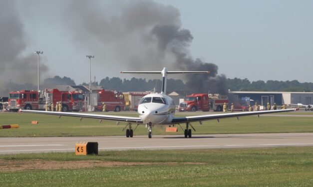 Two Planes Collide at Montana Airport, Triggering Massive Fire