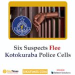 Six Suspects Flee Kotokuraba Police Cells