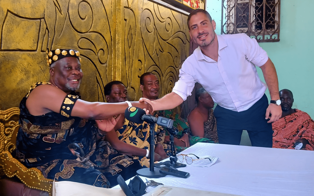 Ghana-Brazil Relations Strengthened as Brazilian Diplomat Visits Nungua Palace