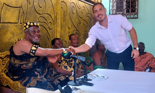 Ghana-Brazil Relations Strengthened as Brazilian Diplomat Visits Nungua Palace
